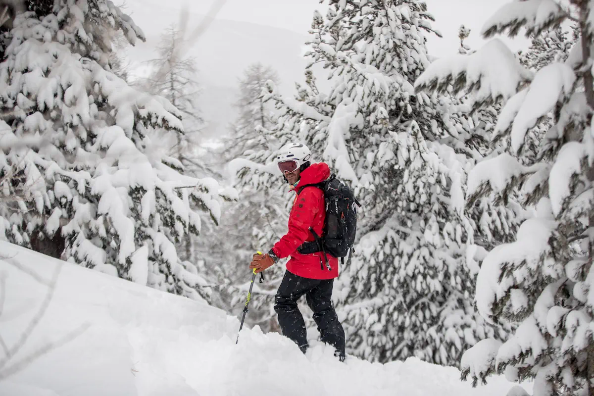 Ski safari in Val d'Anniviers