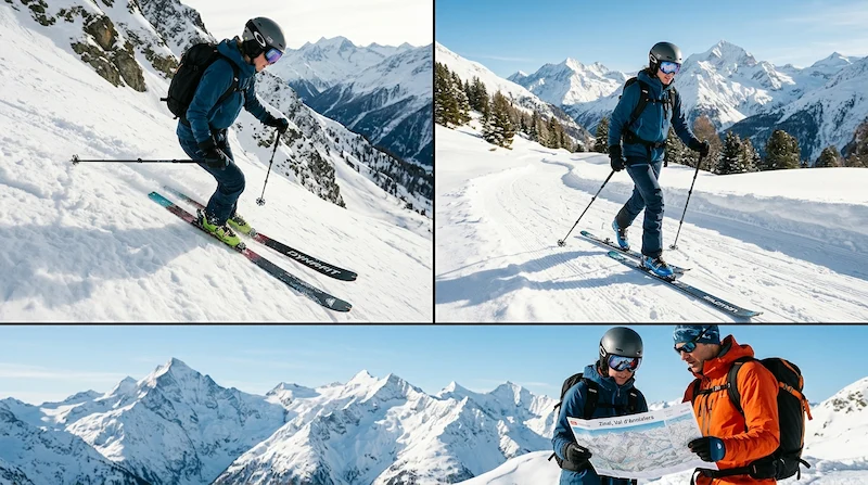 ski touring for beginners Zinal