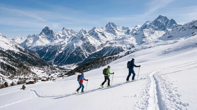 ski touring for beginners Zinal