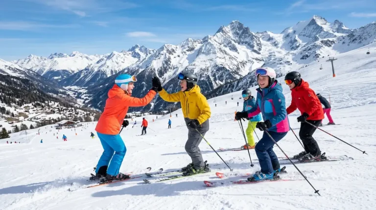 skiing for teenagers Zinal